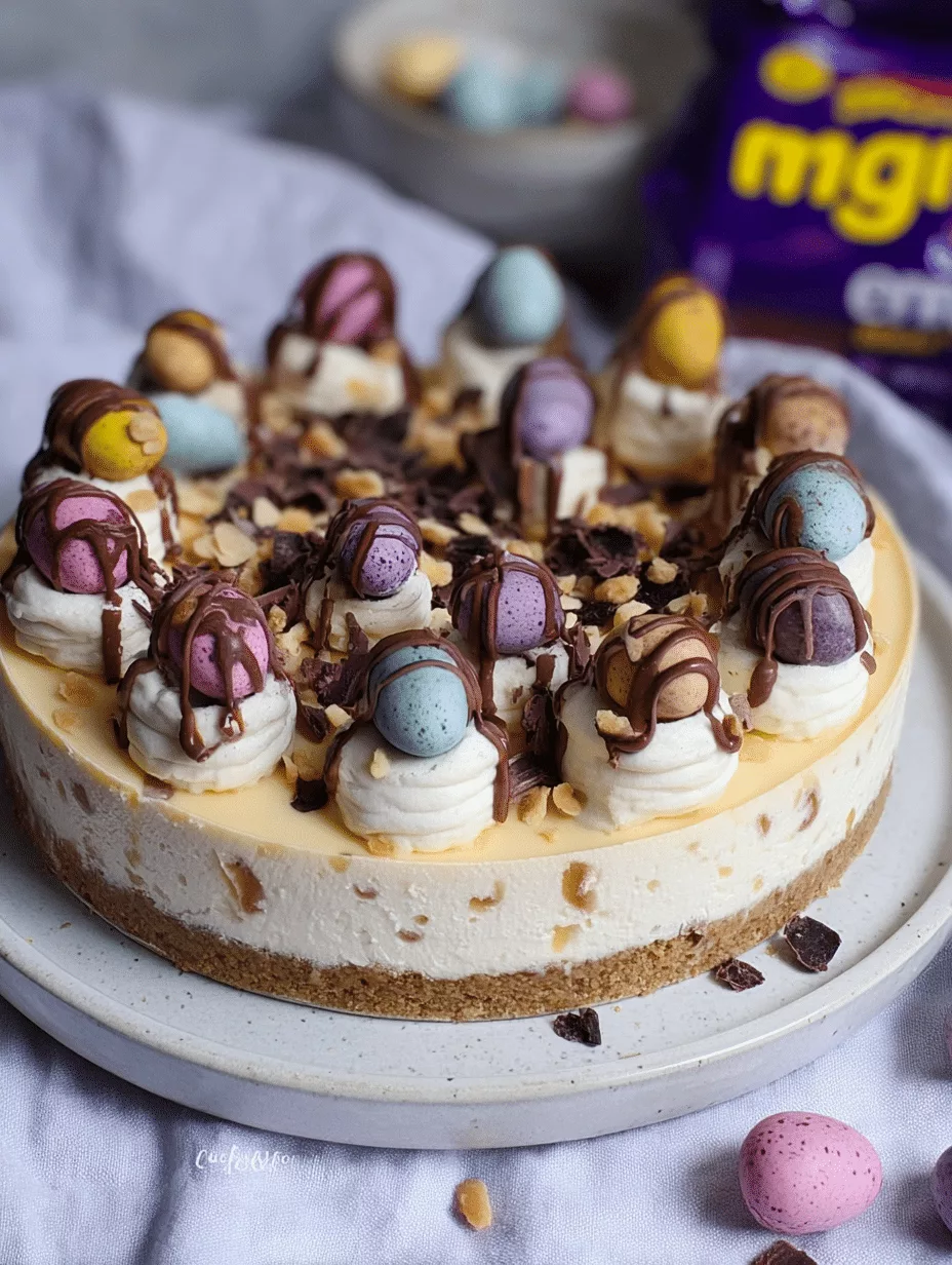 Mini Egg Cheesecake Recipe – Rich & Creamy