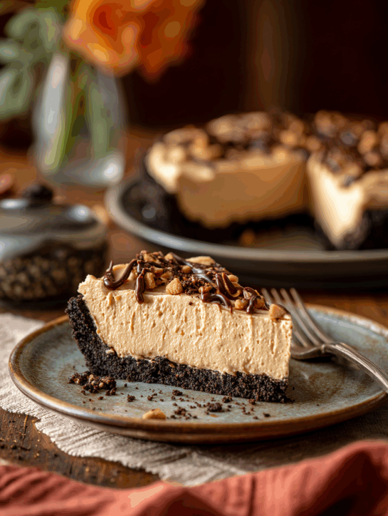 Chilled Dolly Parton no-bake dessert with creamy filling