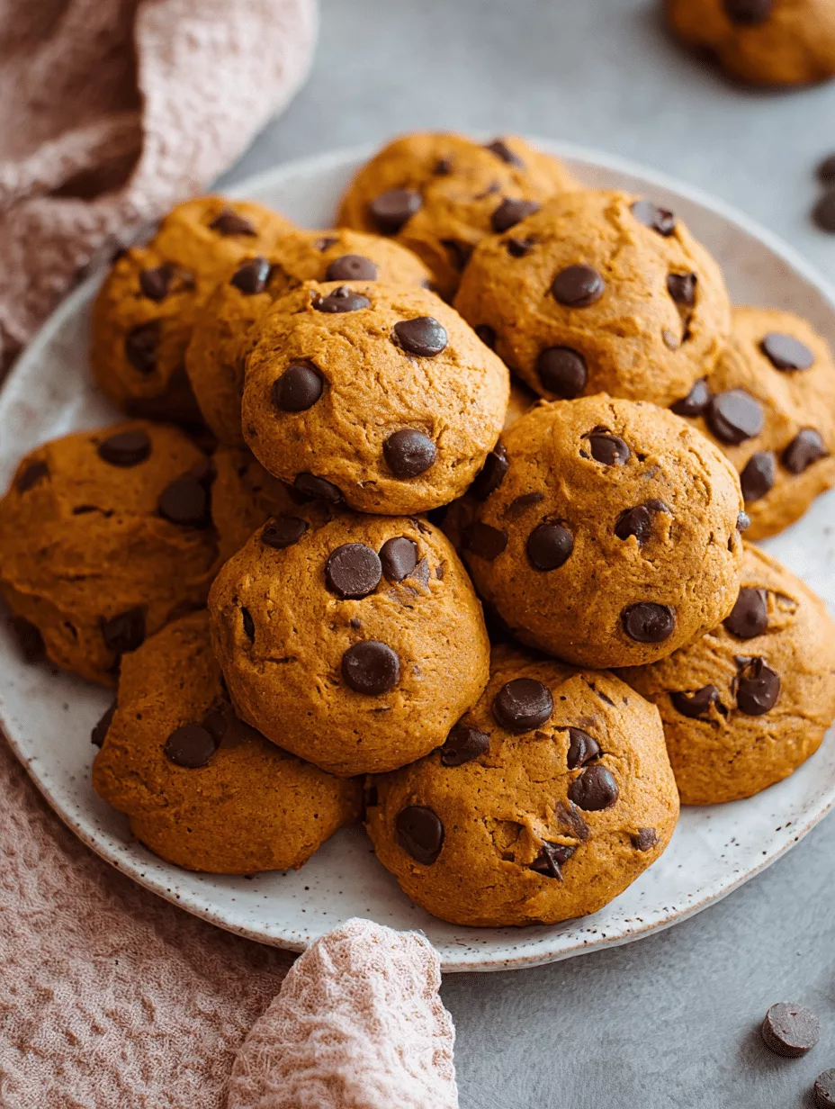 Pumpkin Chocolate Chip Cookies