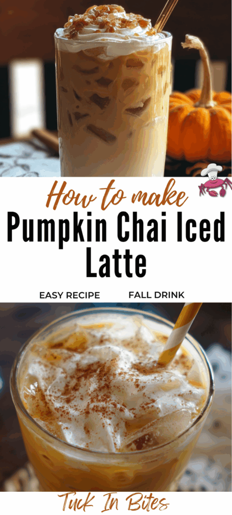 How to make Pumpkin Chai Iced Latte