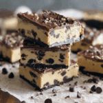 No Bake Cookie Dough Bars​