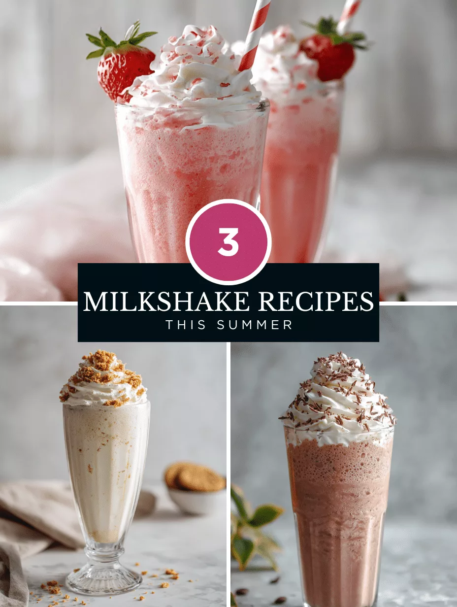 3 Ninja Slushie Milkshakes​