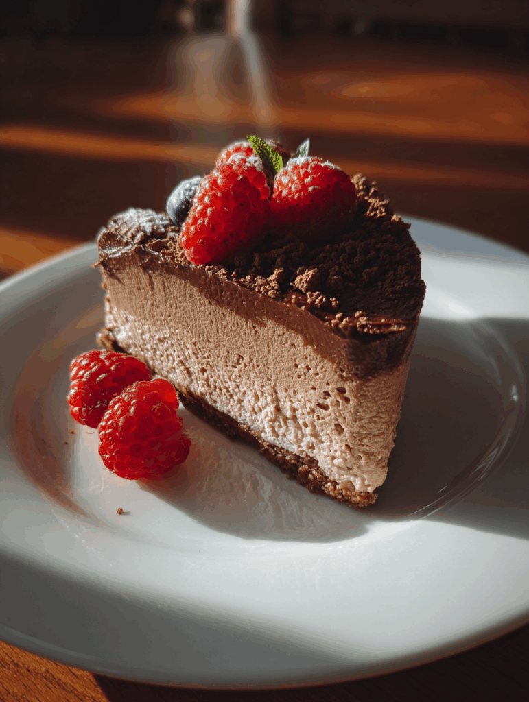 Chocolate Mousse Cheesecake