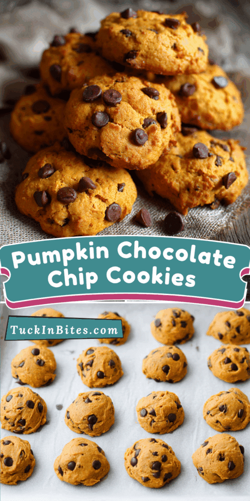 Pumpkin Chocolate Chip Cookies
