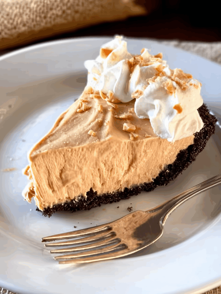 Thick slice of Dolly Parton no-bake dessert with whipped topping