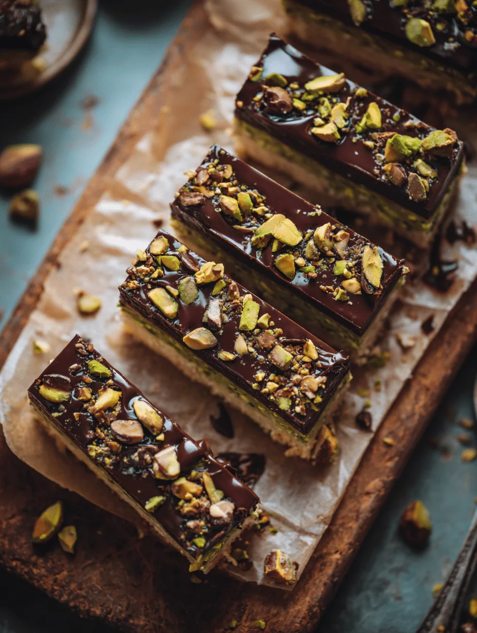 No-Bake Pistachio Cheesecake Bars