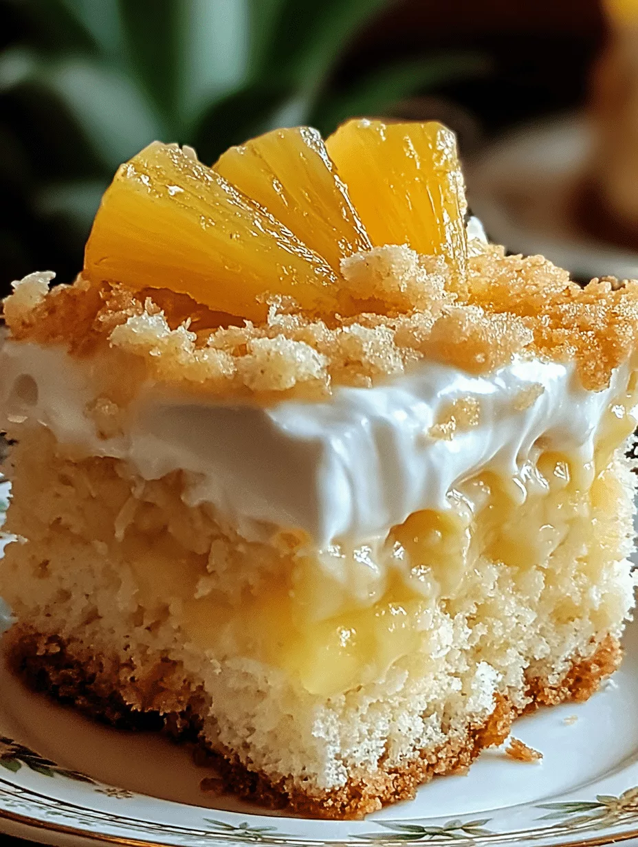 Pineapple Heaven Cake
