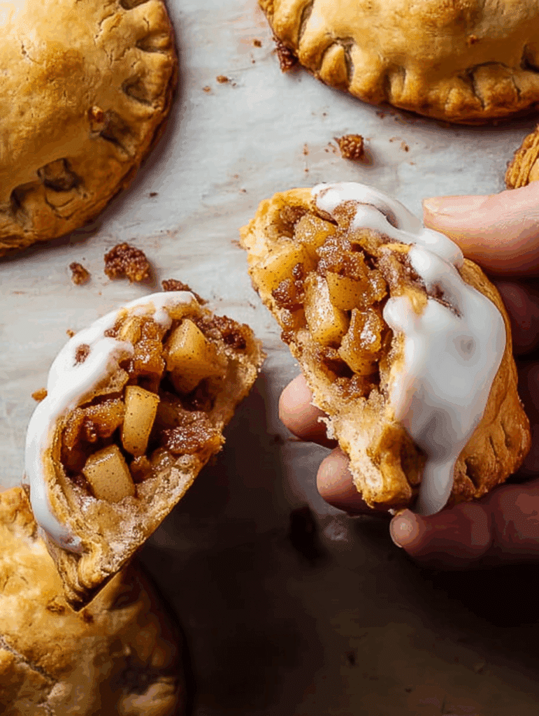 Apple Cinnamon Roll Hand Pies
