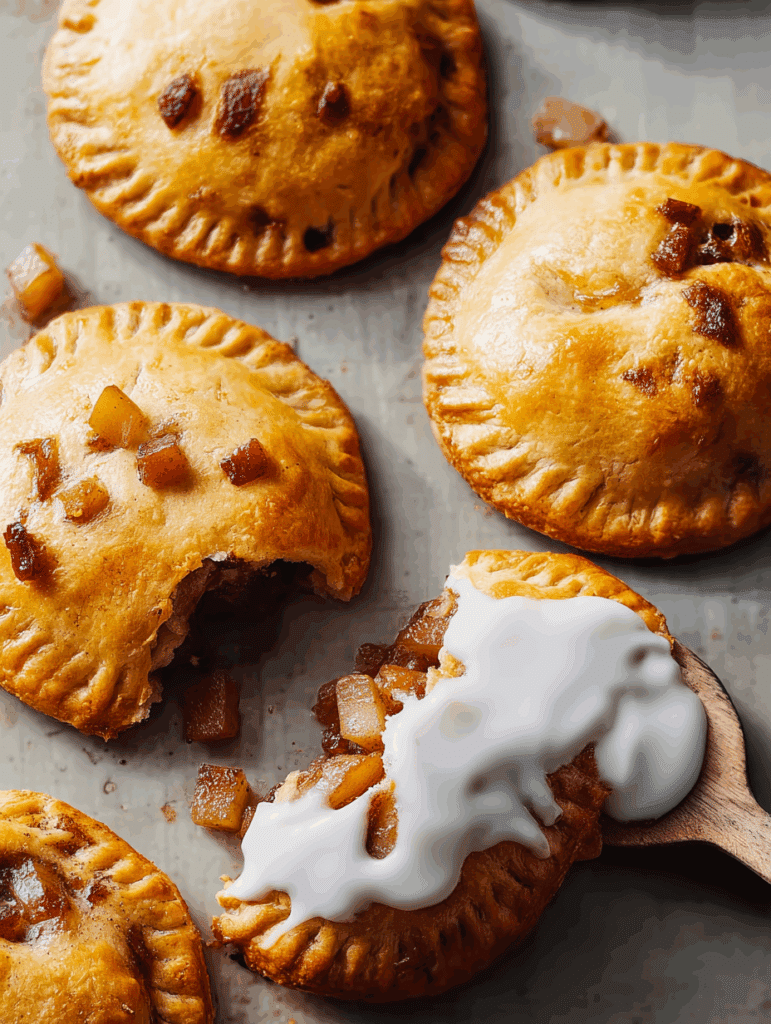 Apple Cinnamon Roll Hand Pies