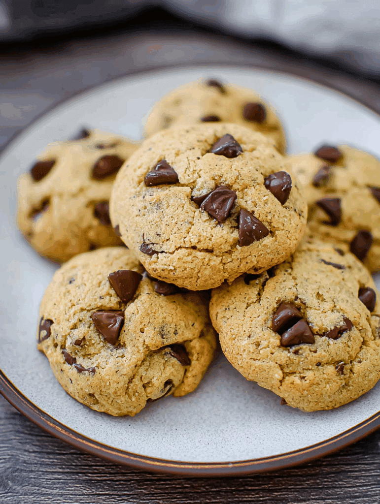 Thick Old-Fashioned Chocolate Chip Cookies