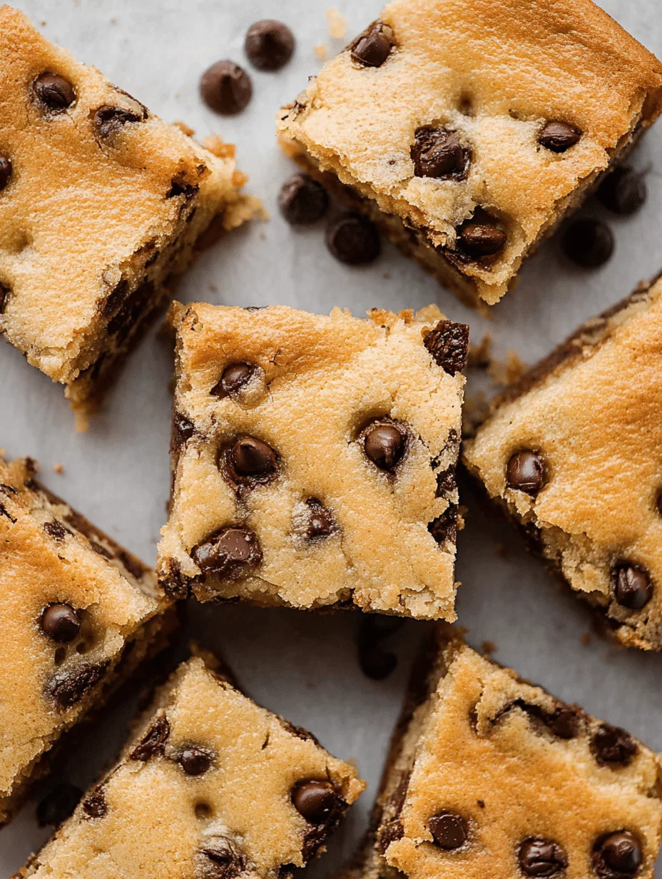 Chocolate Chip Cookie Bars