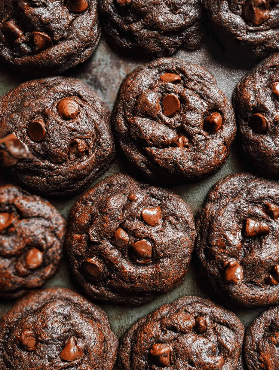 Double Chocolate Chip Cookies