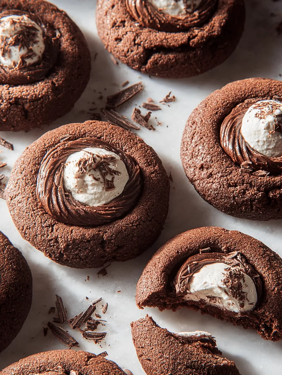 Chocolate Pie Cookies