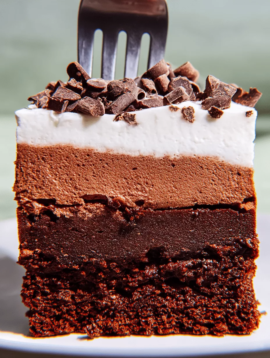 French Silk Brownies