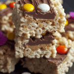Chocolate Peanut Butter Rice Krispie Treats