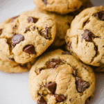 Thick Old-Fashioned Chocolate Chip Cookies