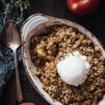 Apple Crisp with Oat Topping