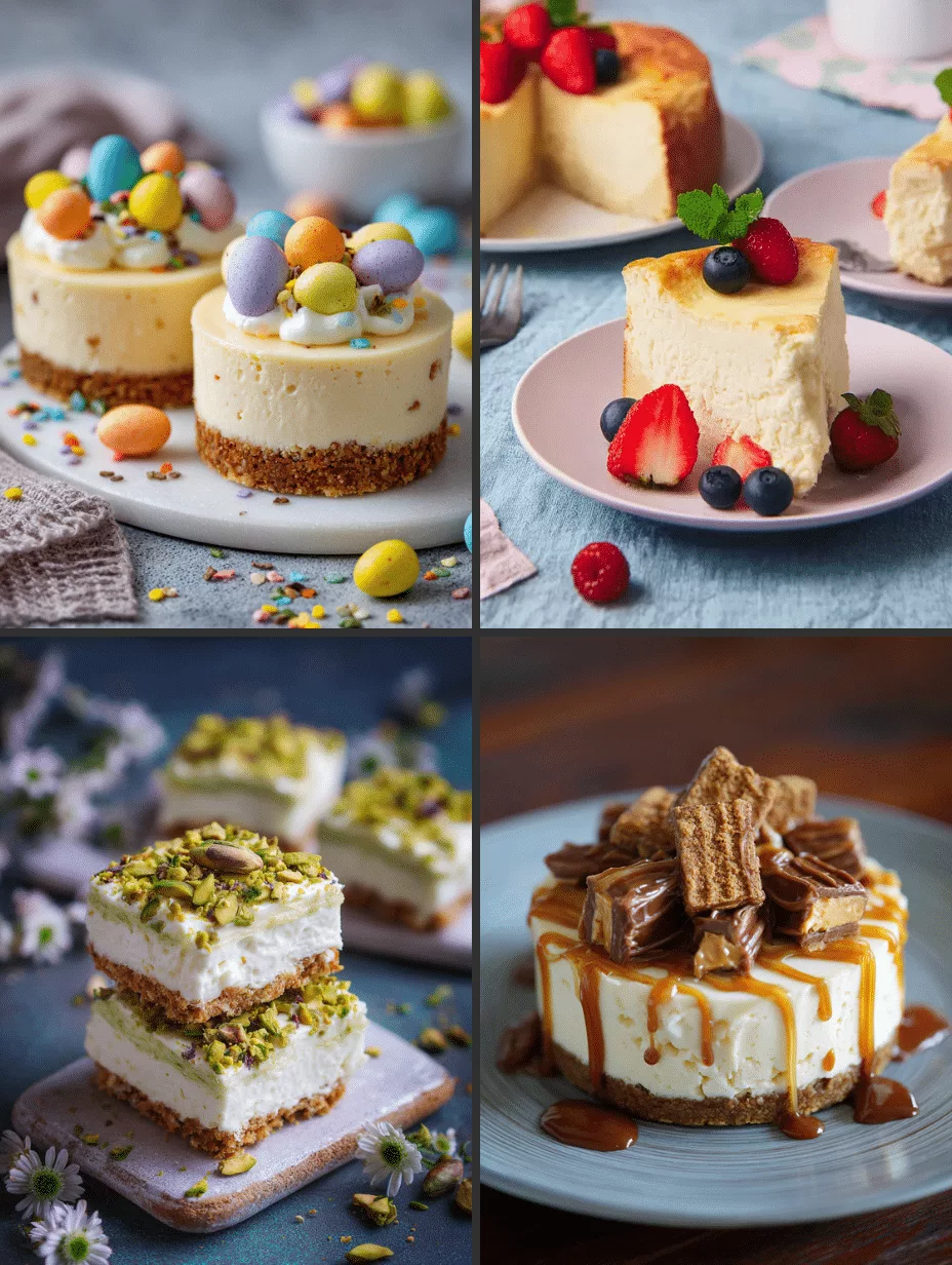 No-Bake Cheesecakes