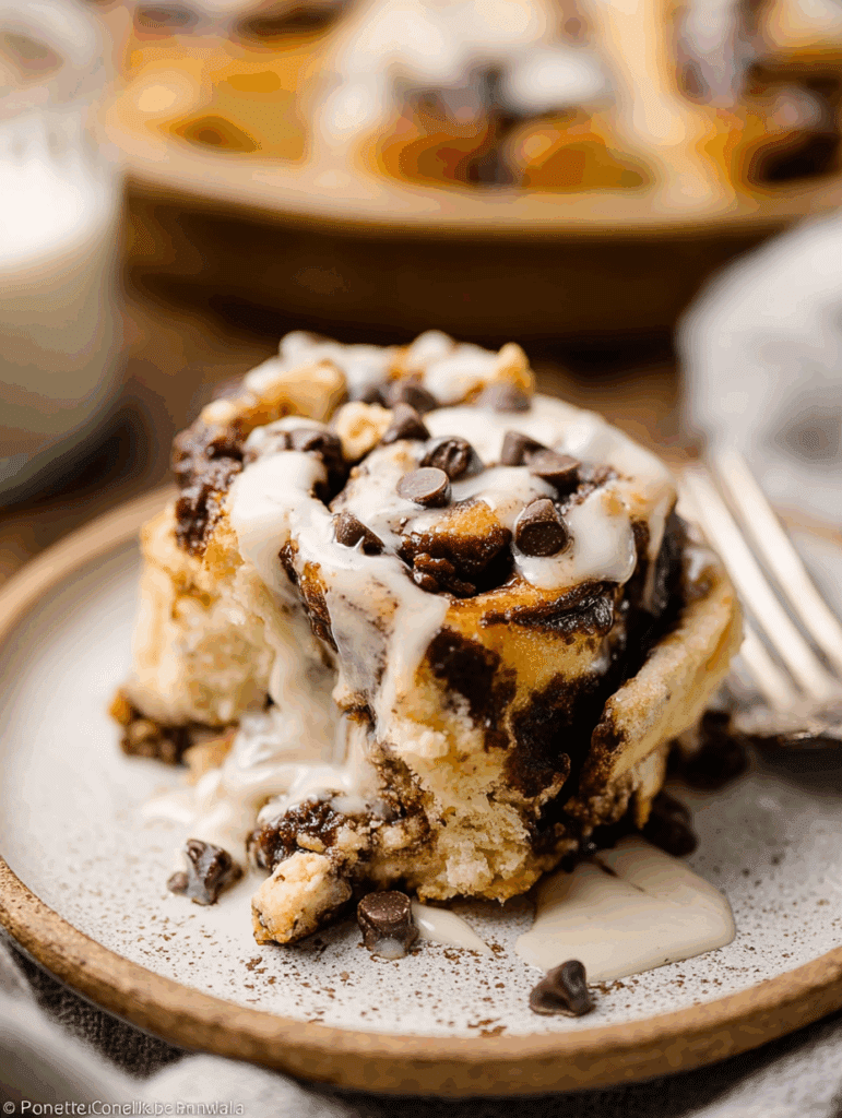 S’mores cinnamon rolls
