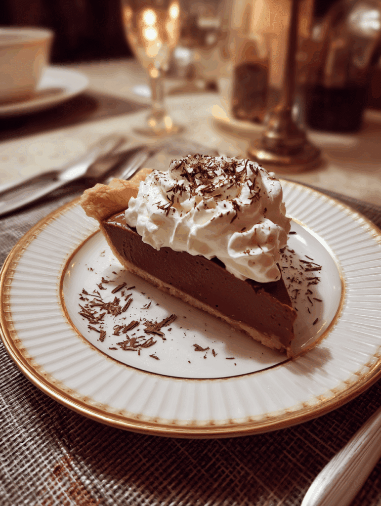 Chocolate Pudding Pie Recipe