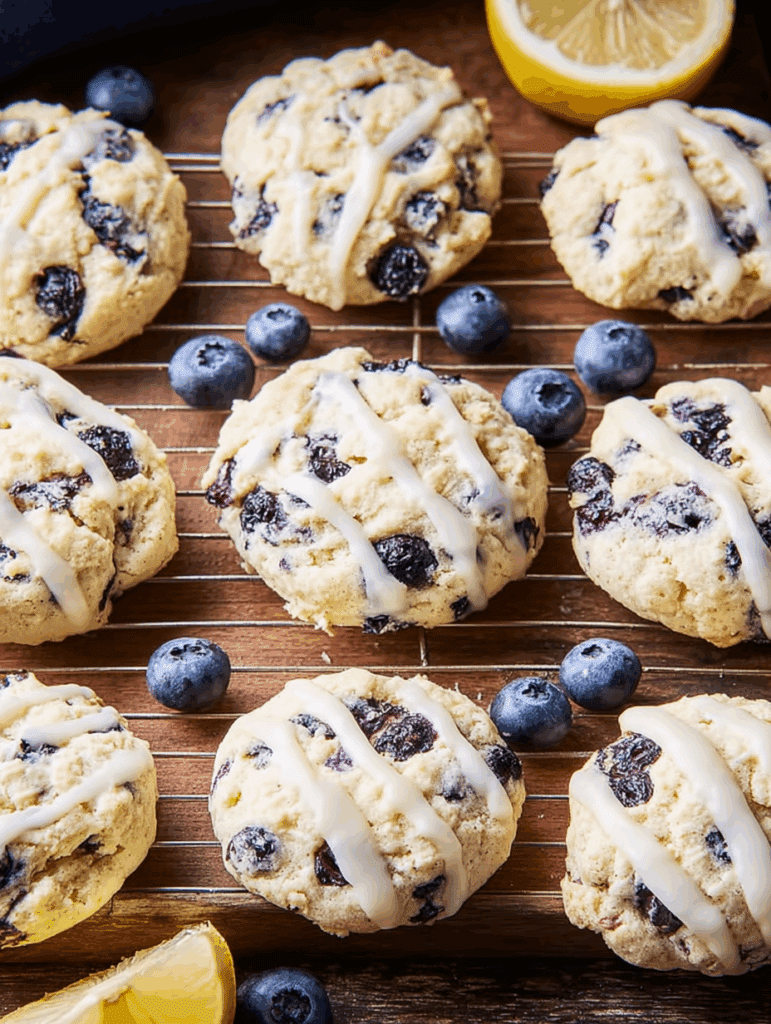 lemon blueberry cookies