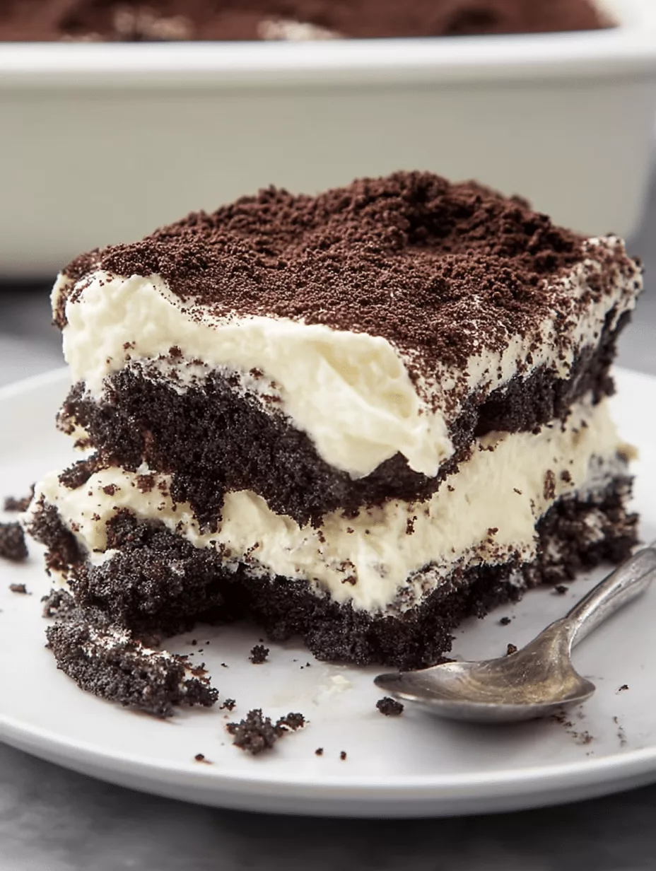 Dirt Cake Recipe