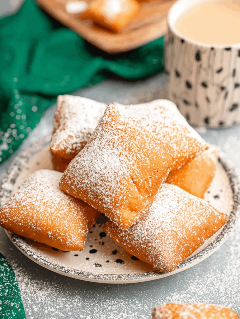 Vanilla French Beignets