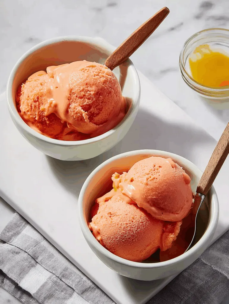 Strawberry Mango Nice Cream