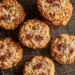 Cranberry-Coconut Oatmeal Cookies