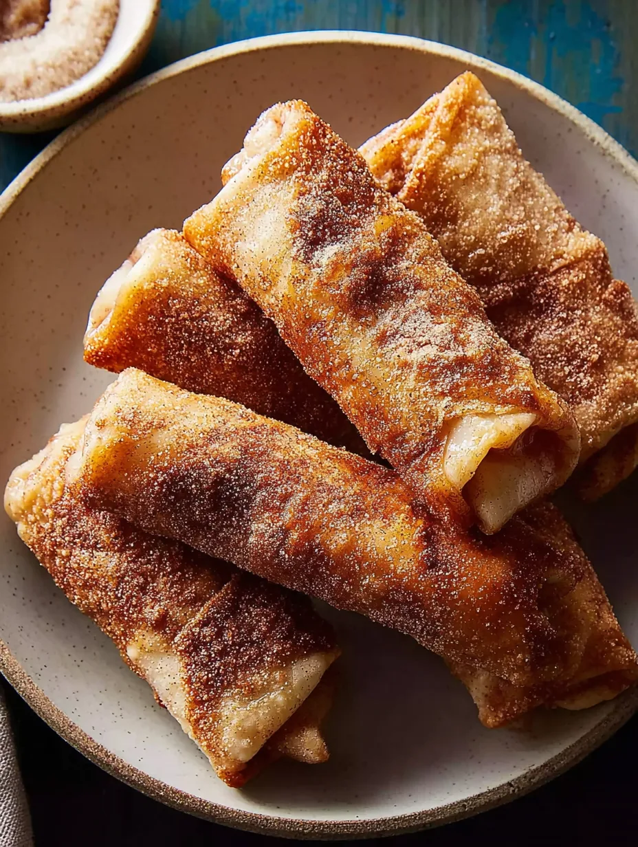 Fried Apple Pie Rolls