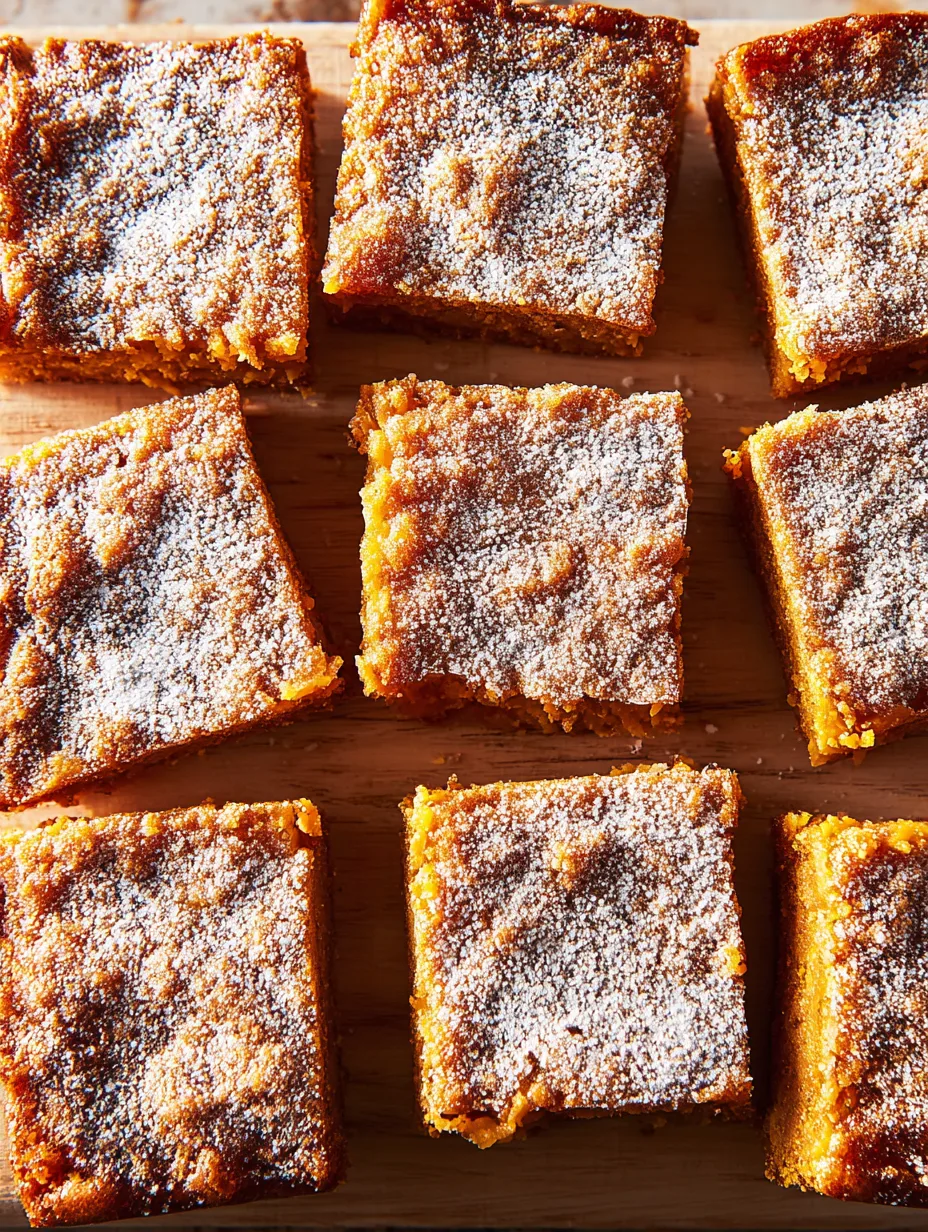 Pumpkin Spice Gooey Bars