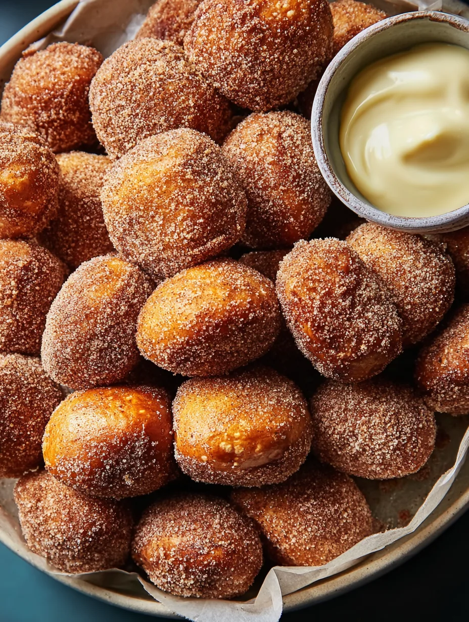 Cinnamon Pretzel Bites