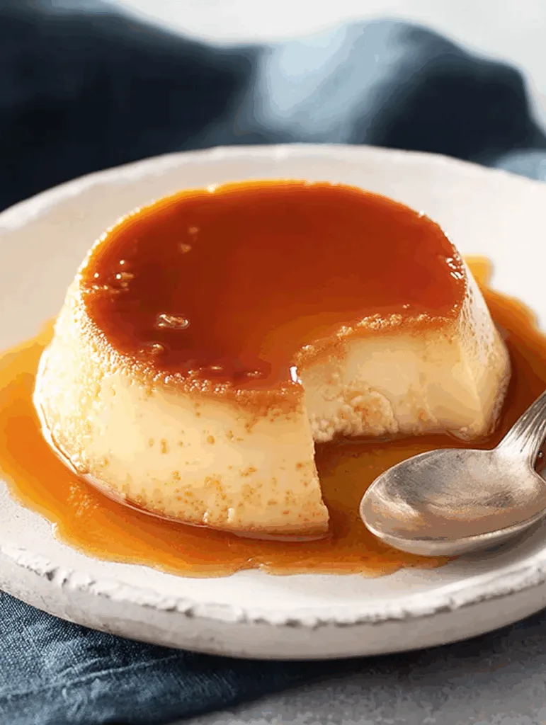Low-Sugar Mexican Flan