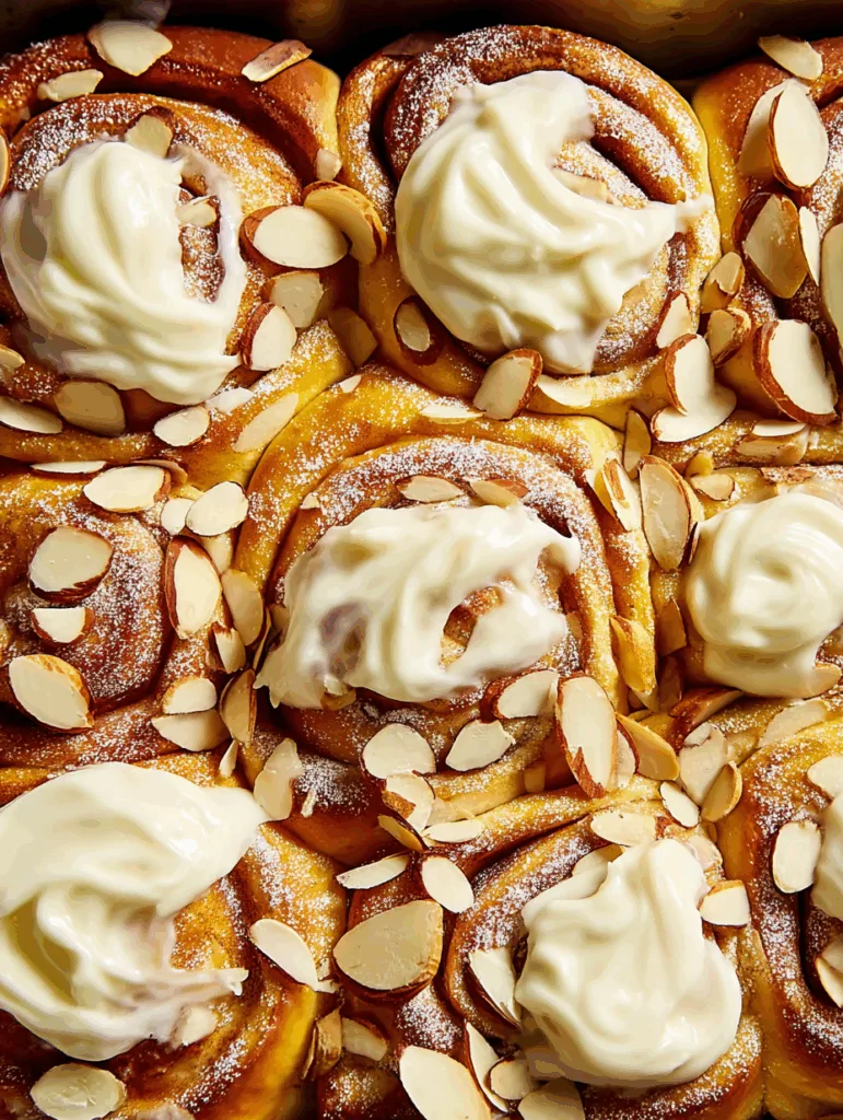 Almond Croissant Cinnamon Rolls