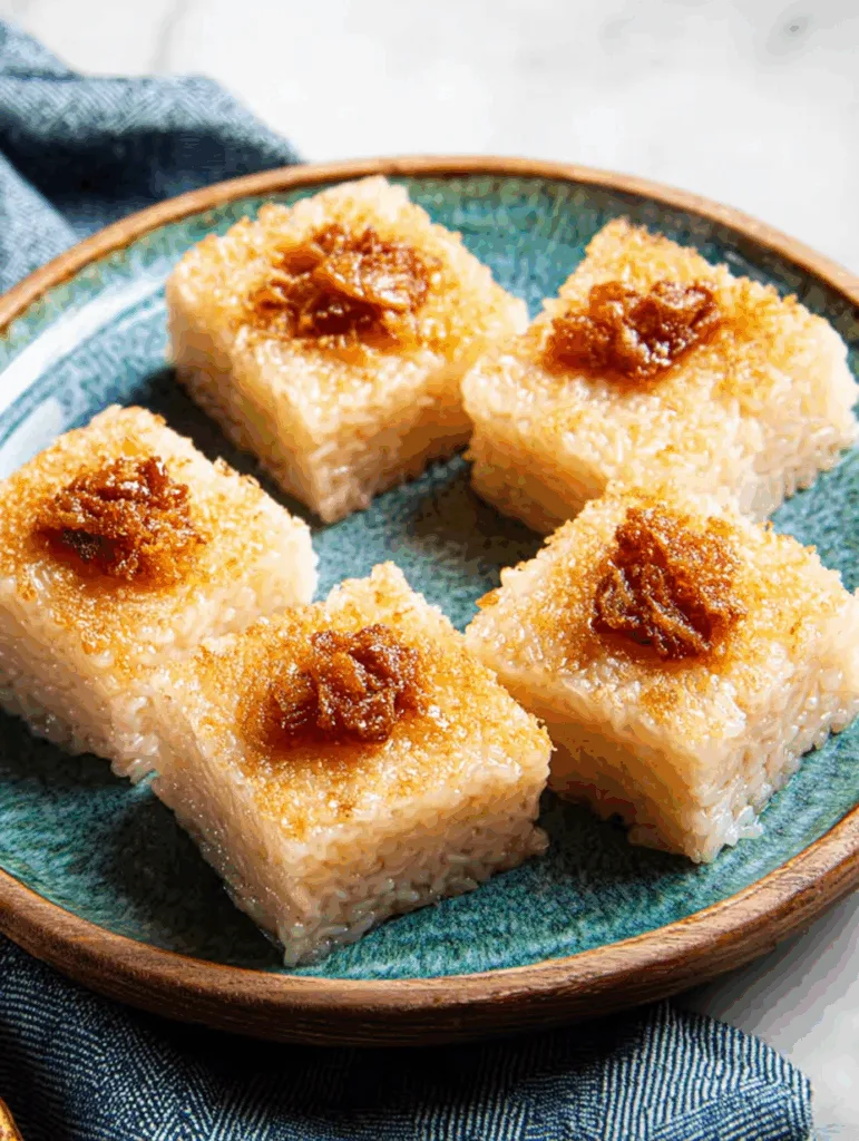 Easy Biko (Filipino Sticky Rice Cake)