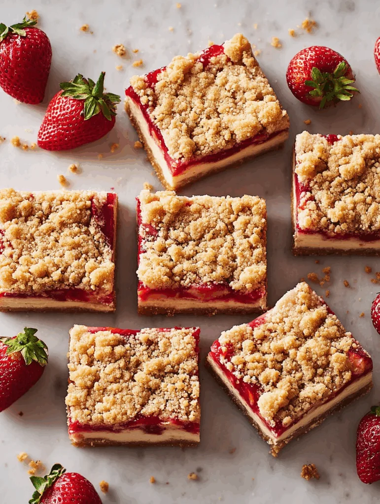 Strawberry Cheesecake Bars