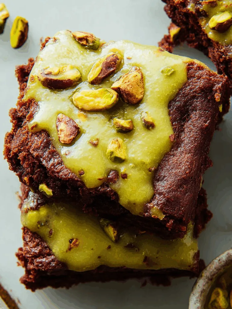 Emerald Fudge Brownies