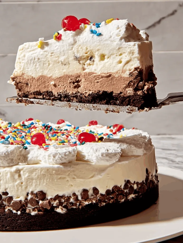 Copycat Dairy Queen Ice Cream Cake
