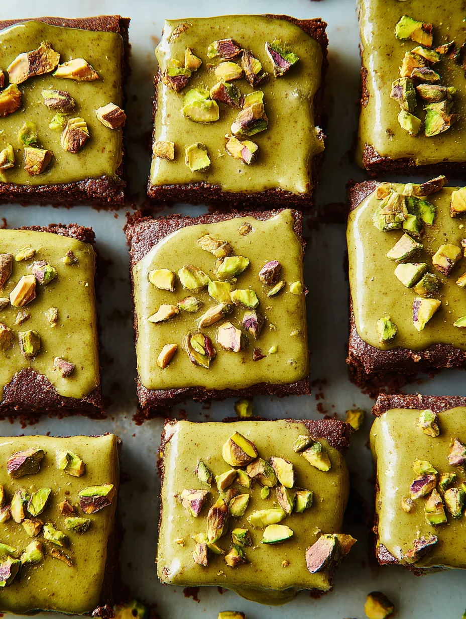 Emerald Fudge Brownies