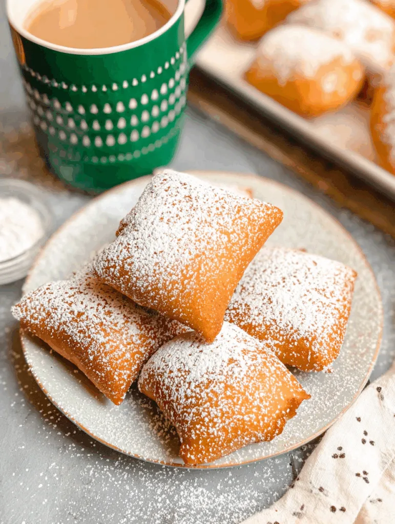 Vanilla French Beignets