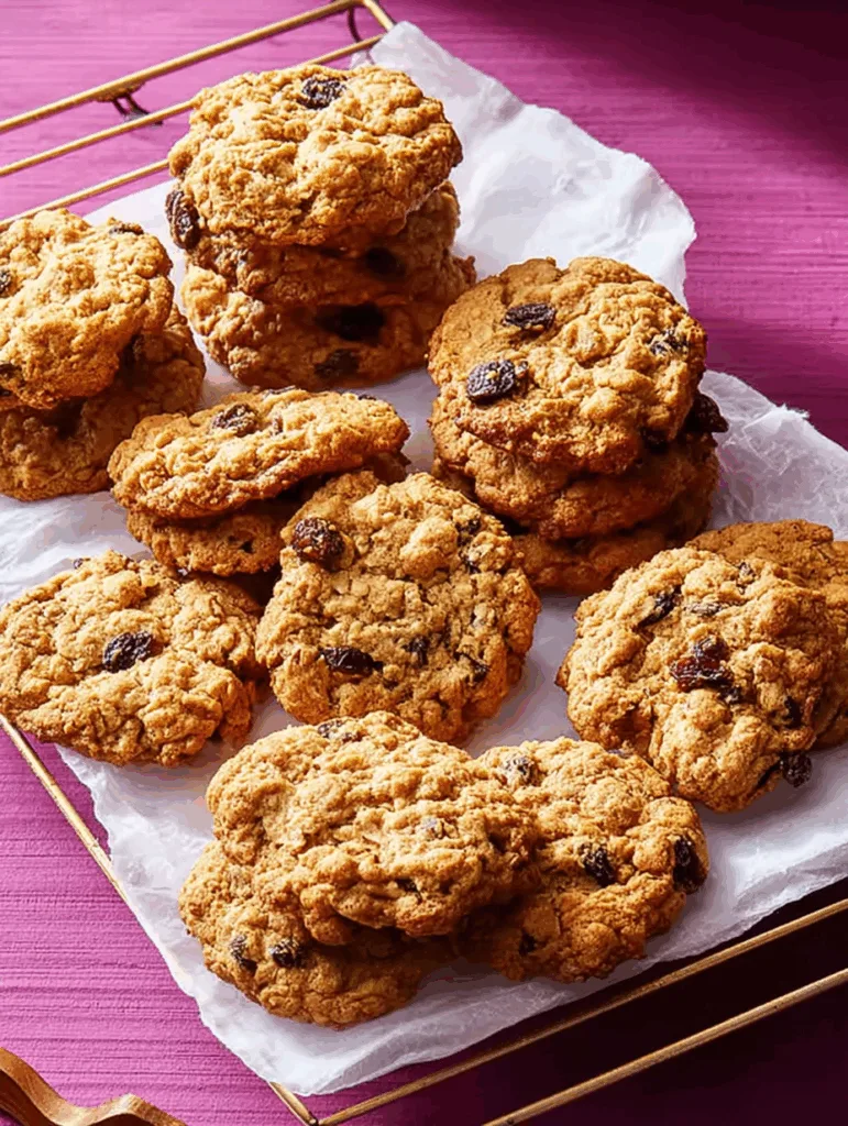 Air-Fryer Chewy Oatmeal-Raisin Tahini Cookies