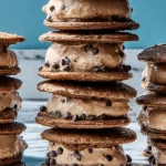 5-Ingredient Chocolate Peanut Butter Nice Cream Sandwiches