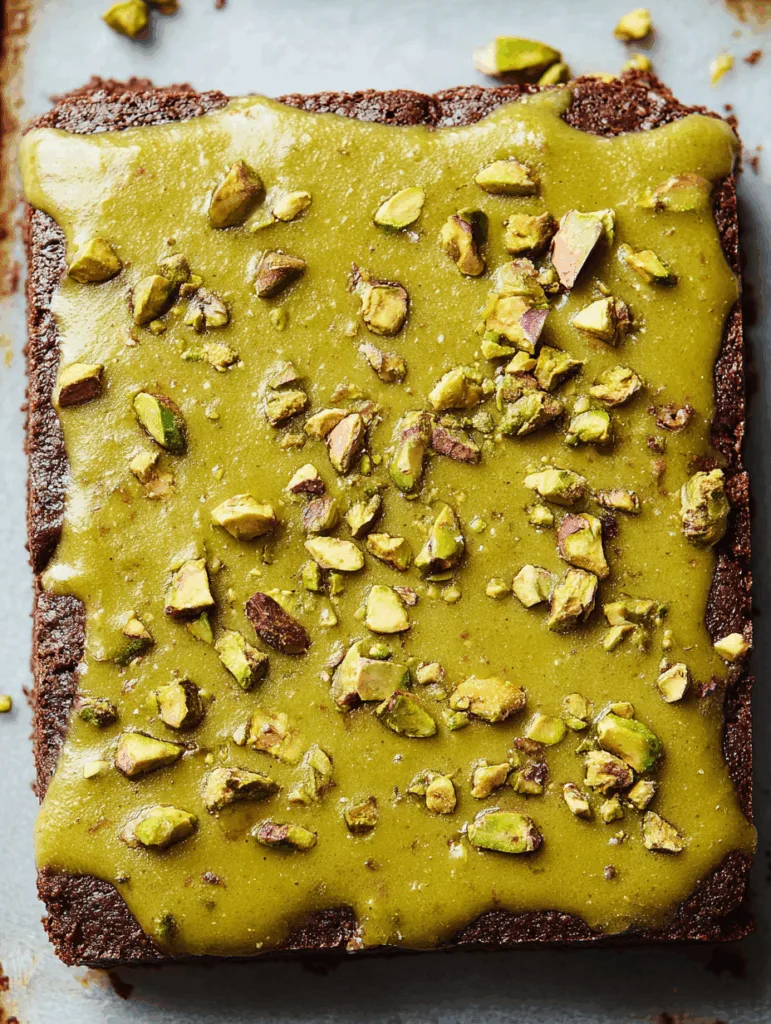 Emerald Fudge Brownies