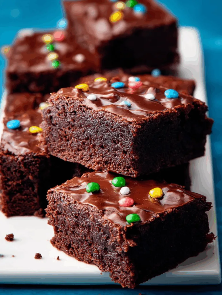 Galaxy Fudge Brownies