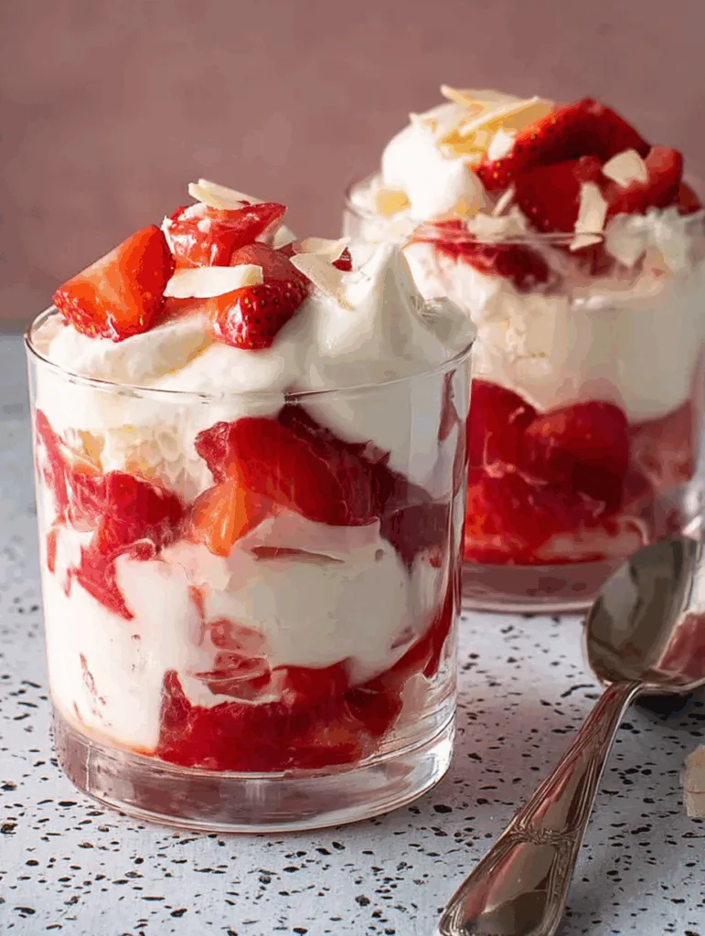 Strawberry Eton Mess
