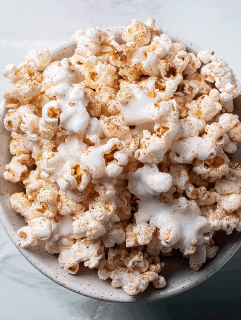 Cinnamon Bun Popcorn