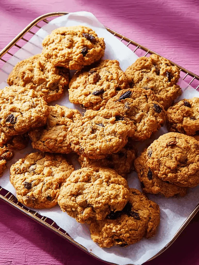 Air-Fryer Chewy Oatmeal-Raisin Tahini Cookies