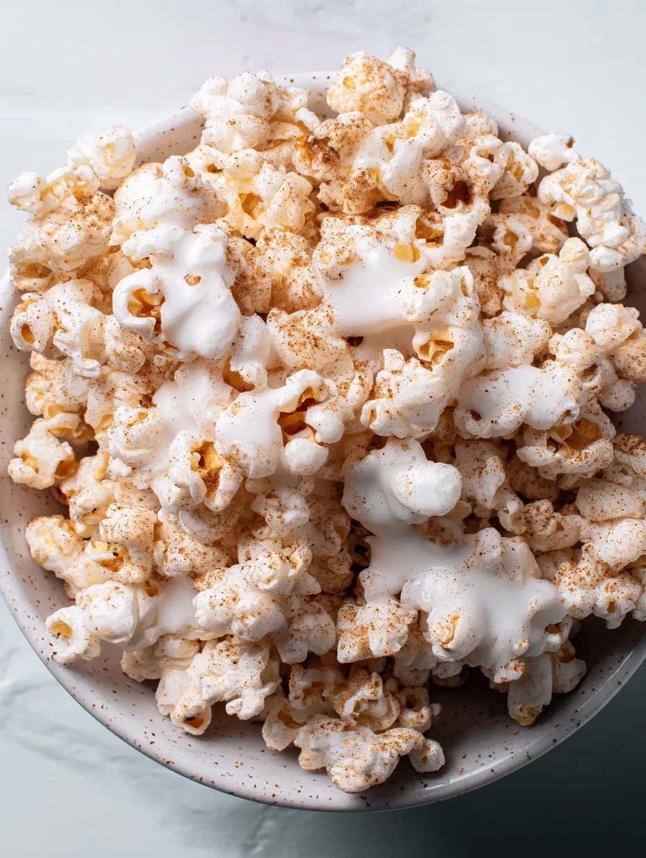 Cinnamon Bun Popcorn