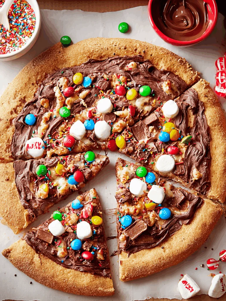 Party Night Chocolate Pizza