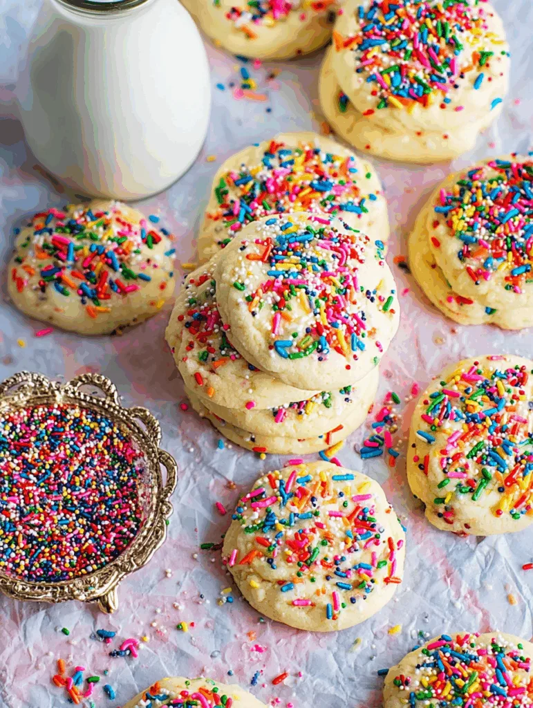 Sprinkle Sugar Cookies